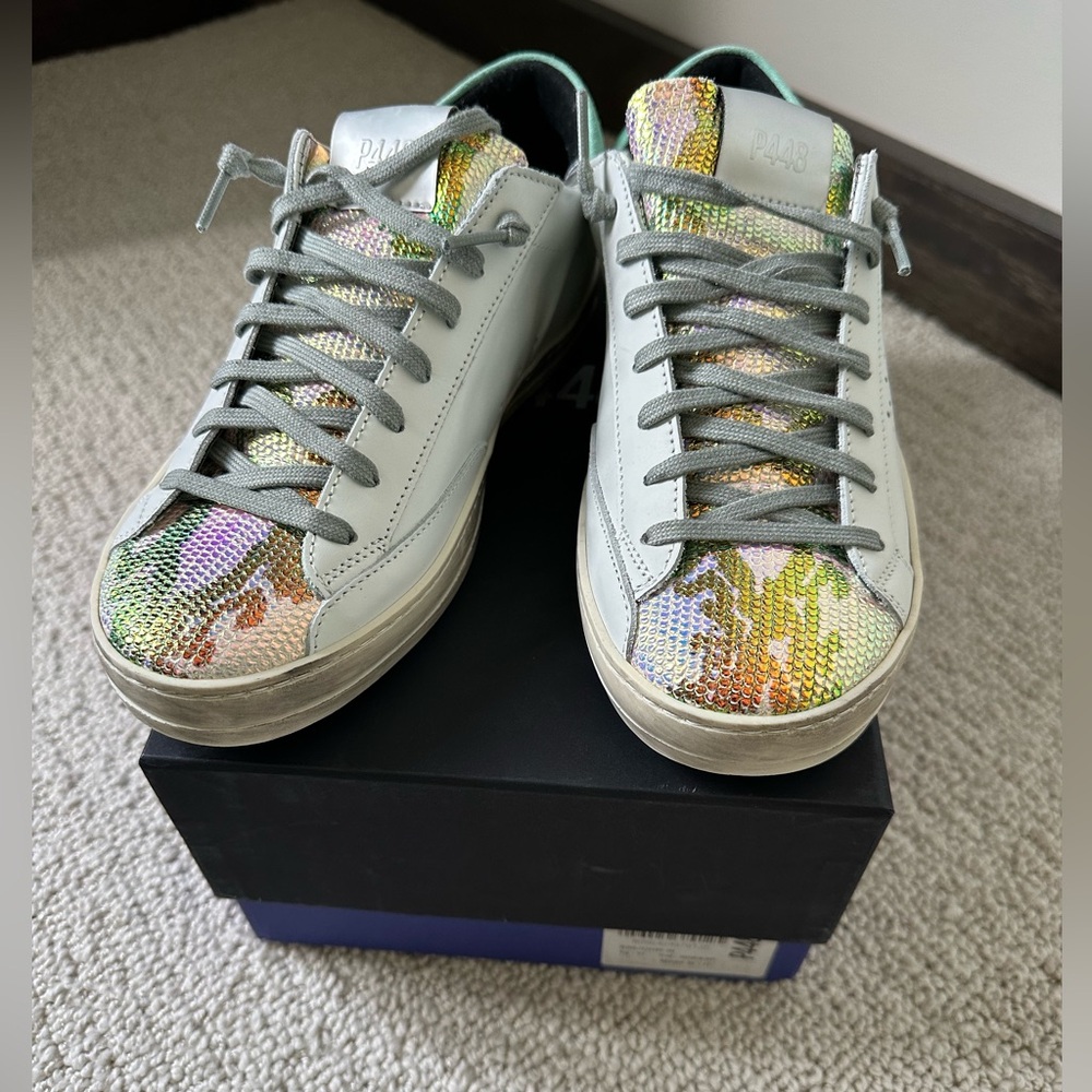 New P448 John Glitter Sneaker